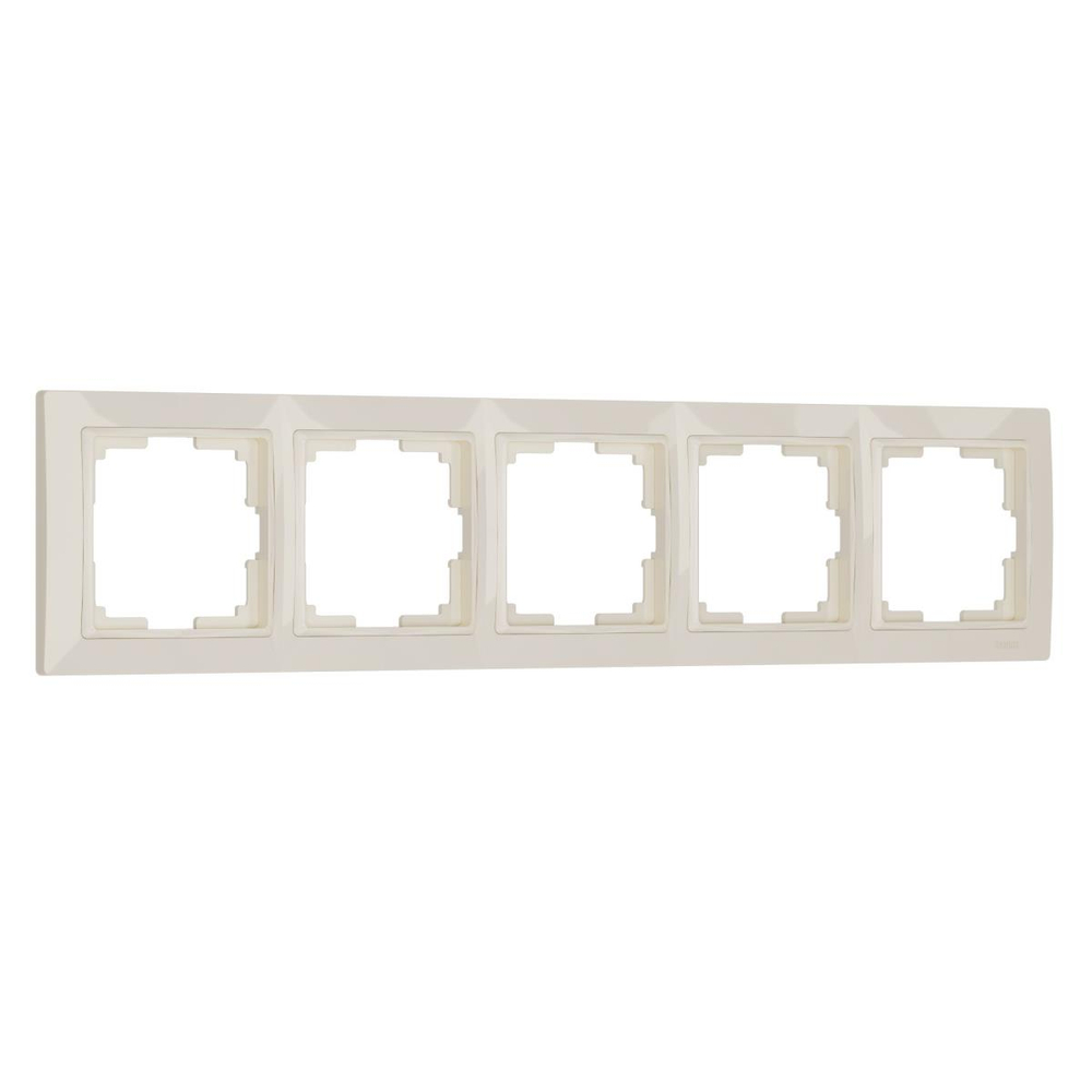 Рамка Werkel Snabb Basic на 5 постов слоновая кость W0052003 4690389161469