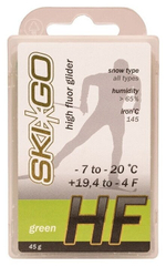 SkiGo HF Green -7 до -20°C  (для всех типов снега)