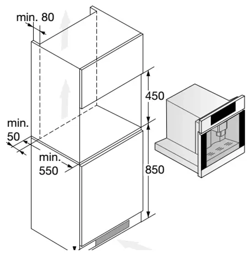 Встраиваемая автоматическая кофемашина Asko CM8456S фото 4