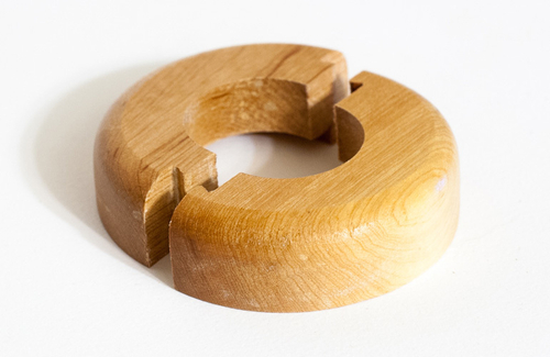 Розетта для труб деревянная 26мм "Grace" Клён