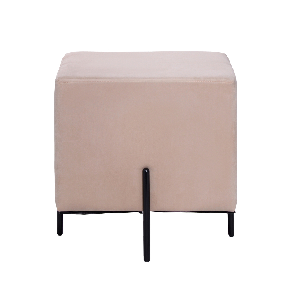 Пуф Gloria квадратный Бежевый