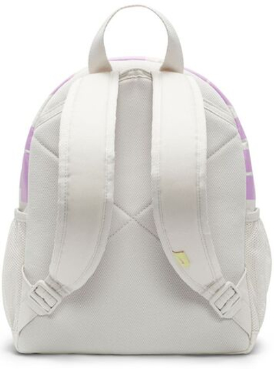 Рюкзак теннисный Nike Brasilia JDI Mini Backpack - light bone/rush fuchsia/light lemon twist