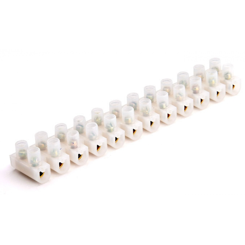 Колодка клеммная 12*3 мм белая 155948