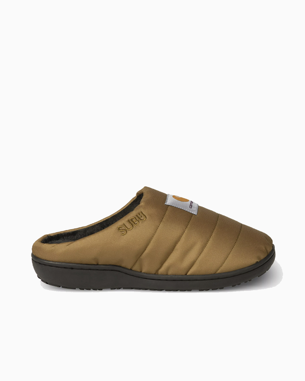Сабо+сумка из текстиля Carhartt WIP Subu Slippers
