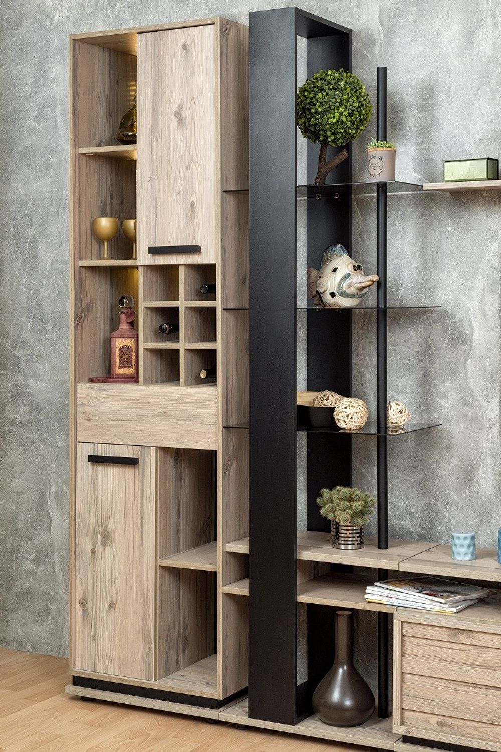 Стеллаж Nature 25, гаскон пайн