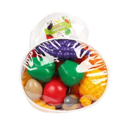 Набор "Продукты" в сумочке 28 шт НП028 (ГринПласт)