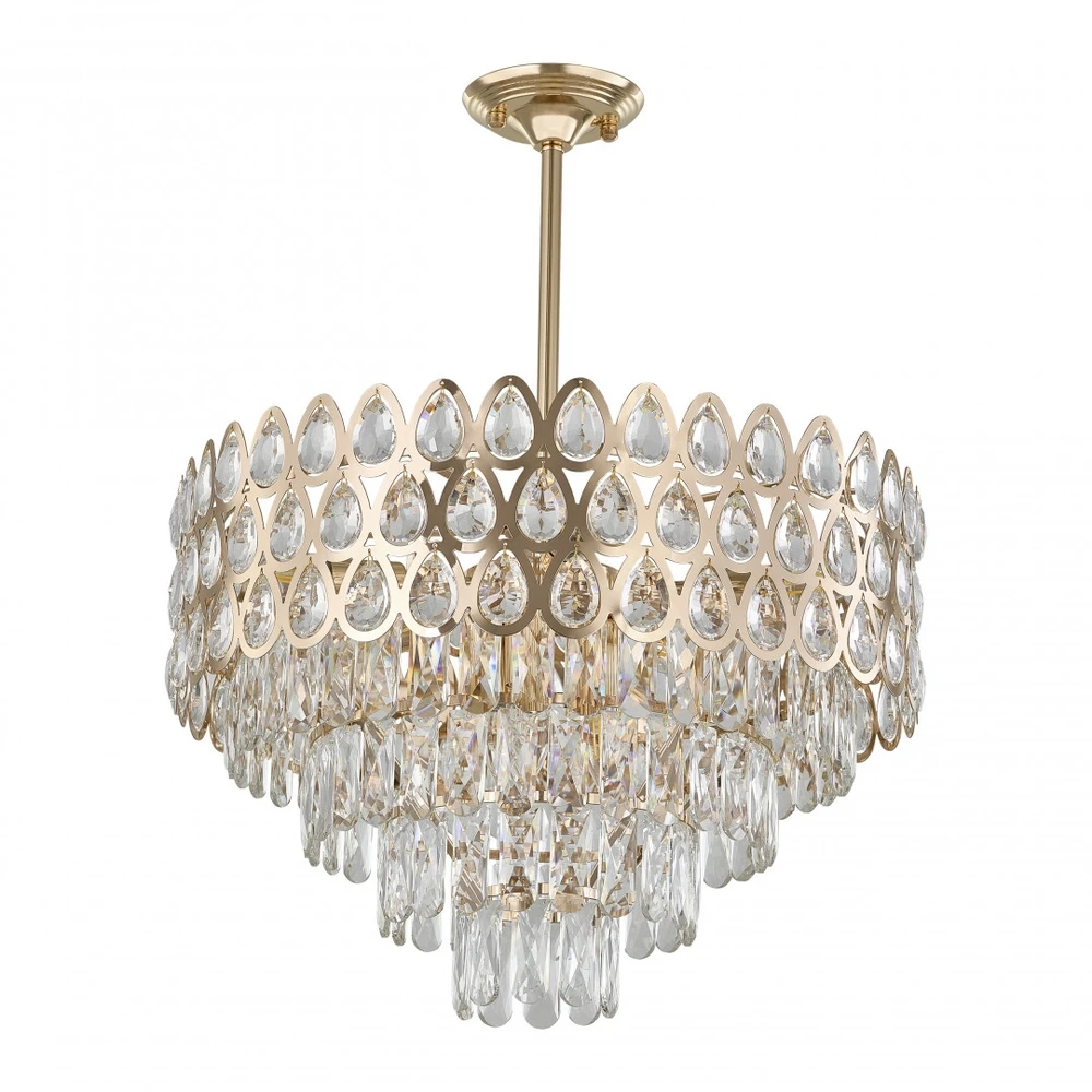 Люстра на штанге Arte Milano SORRENTO-2019 372019/8/300/550 GD