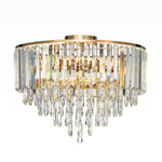 Citilux LEONNA CL320182 Люстра хрустальная Золото