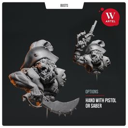 Бюст Kaptin Bluddklaw