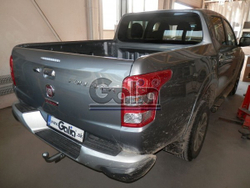 Фаркоп оцинкованный Galia M120C для Mitsubishi L200 1996-2006, 2006-2015, 2015-, Fiat Fullback 2016-(паспорт и сертификат в комплекте)(без электрики)