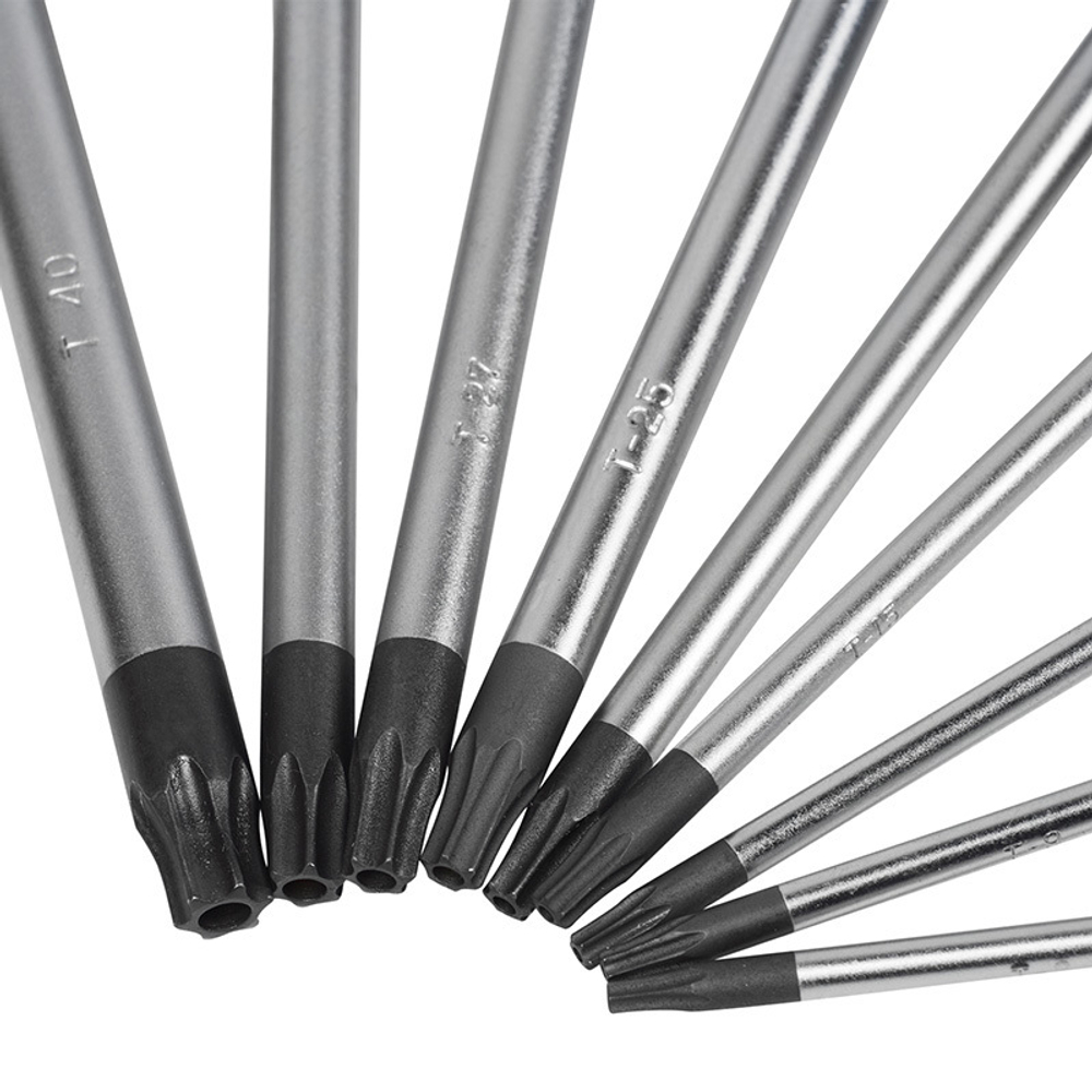 KING TONY (30309PR) Набор отверток (TORX с отверстием) 9 предметов