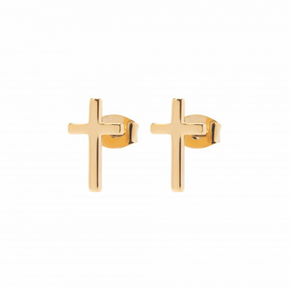 Серьги Gold Cross 1 шт