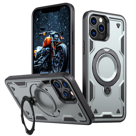 Чехол Magneto Case с кольцом для iPhone 12/12 Pro