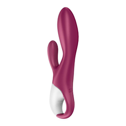 Вибратор-кролик Satisfyer Heated Affair с функцией нагрева, красный