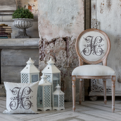 Стул Объект мечты Монограмма буквы K