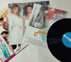 Винтажная виниловая пластинка LP Arabesque Greatest Hits (Japan 1981) (Obi) Hello Mr. Monkey