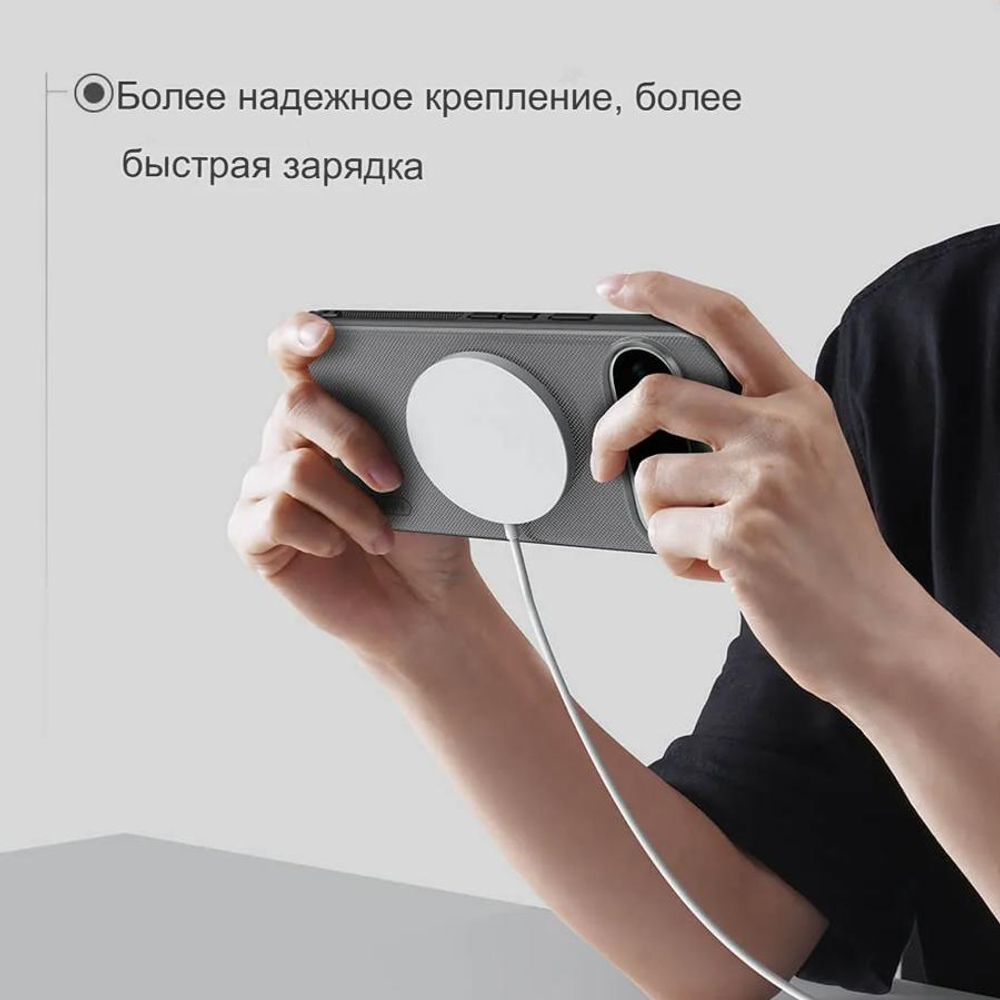 Чехол Nillkin Super Frosted Shield Pro Magnetic Clear для Google Pixel 10/Pixel 10 Pro