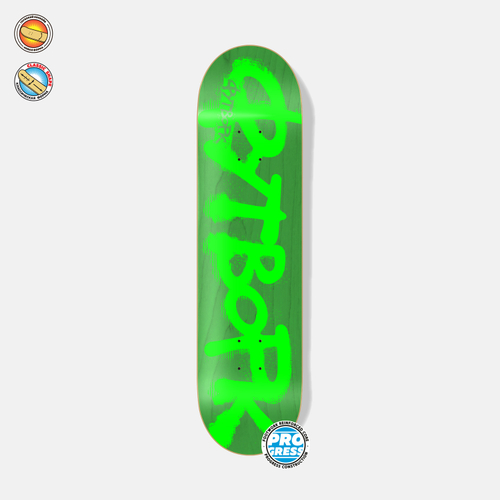 Дека Футворк Progress Лого Неон Зеленый