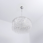 Люстра DIONA 8хЕ14-500х810-CHROME/CRYSTAL-220-IP20