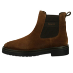 Кожаные челси boggar Gant - коричневый(29653739)