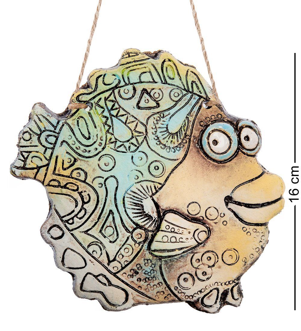 KK-195 Панно «Рыба» шамот