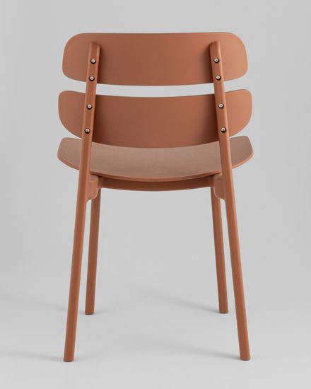 Стул Tony пластик коричневый NP