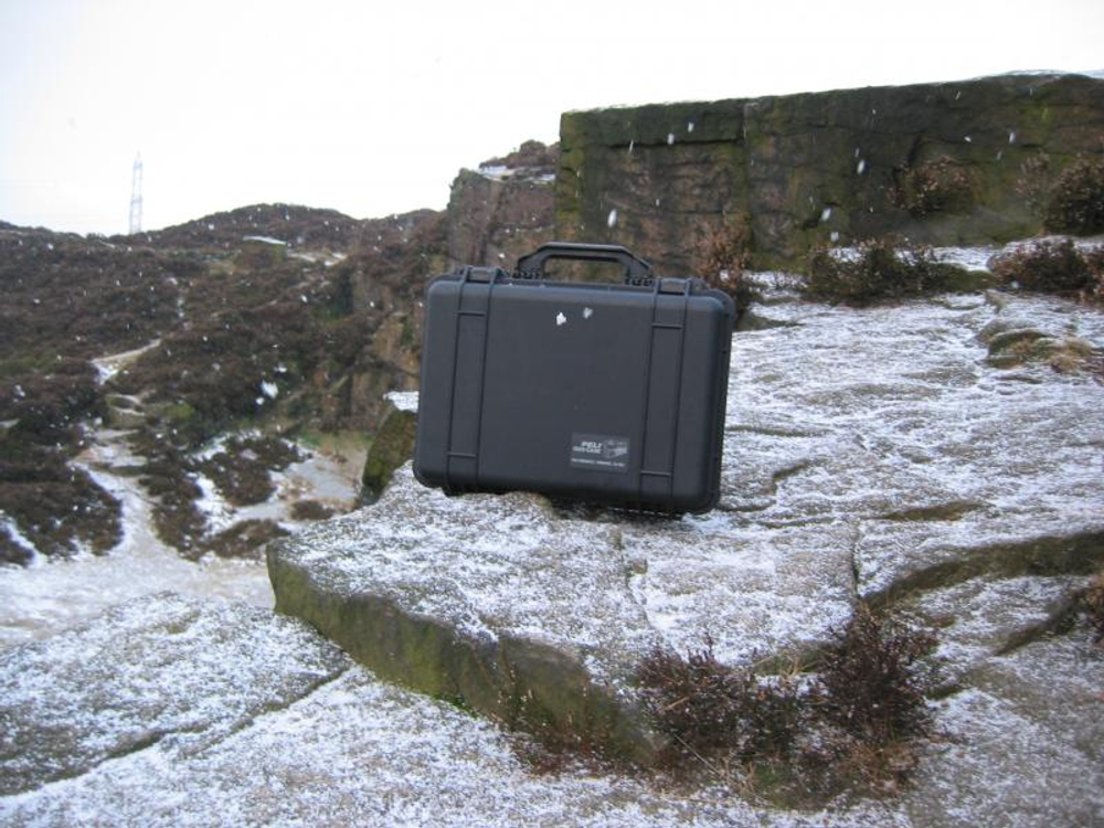 Защитный кейс Peli™ 1500 черный с поропластом