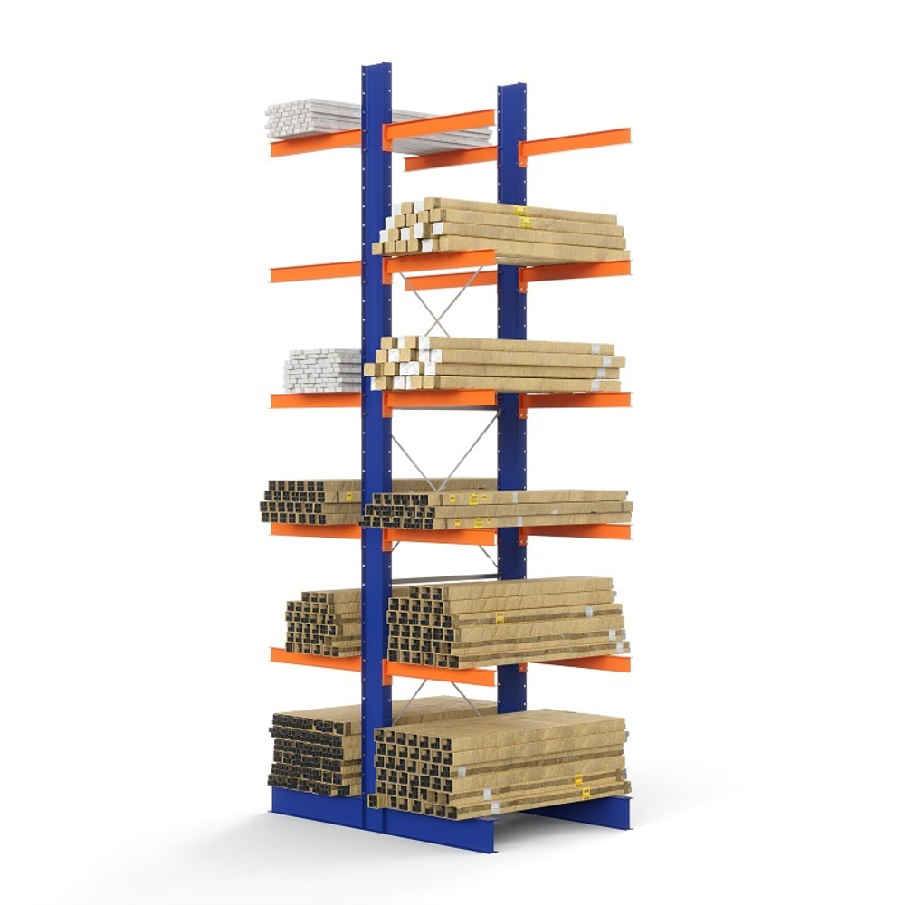 Стеллаж консольный 2-сторонний 3500х2160х1082