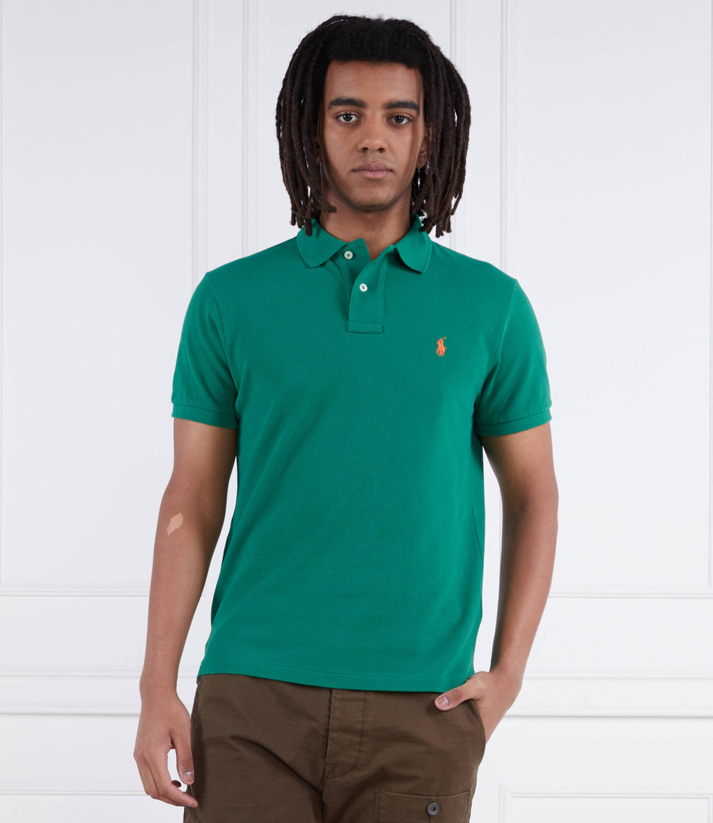 Поло POLO RALPH LAUREN - зеленый(710680784)