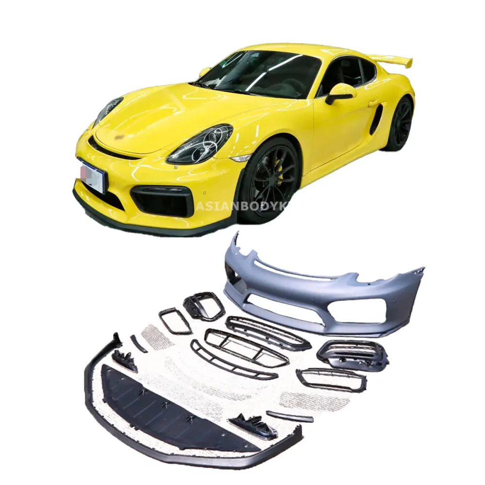 Обвес переделка в GT4 для Porsche Boxster/Cayman 981 2013-2016 Порше