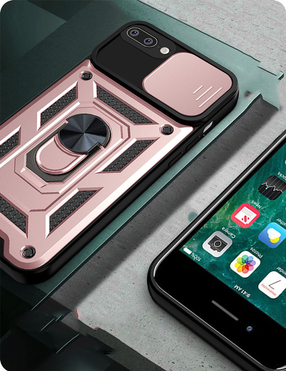 Чехол с кольцом Bumper Case для iPhone 7 Plus / 8 Plus