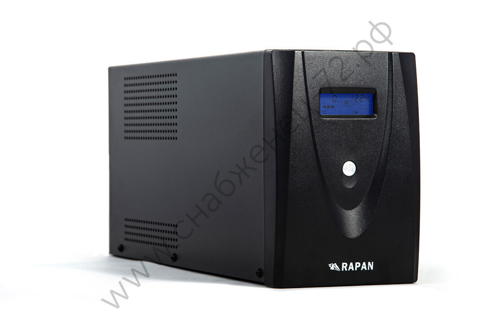 RAPAN-UPS 3000 источник питания 220В 3000ВА/1800Вт меандр АКБ 4х7Ач интерактивный