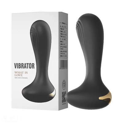 Вибростимулятор анальный "Anal Drop", Чёрный