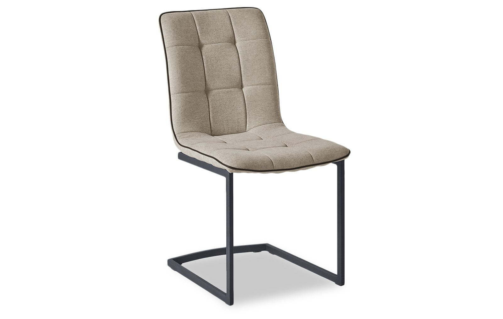 Стул SKY6800 бежевый/черный