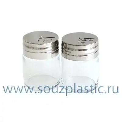 Набор для специй BASIC с металл. крышкой