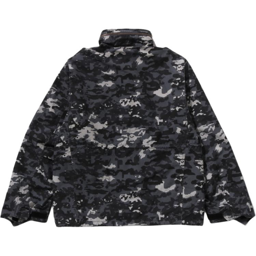 A Bathing Ape Bathing Ape Jackets Cotton Letter Moderate Zip Closure 0zxljm308401q