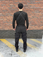 Костюм горка 6 флис осень-зима / черный