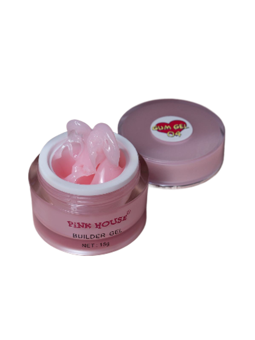 Гель 04 Gum Pink House 15гр
