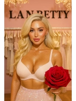 Бюстгальтер без косточек с паралоном декольте CD