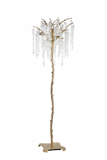 86-80862 Торшер 45*h165 см, металл цвет золото