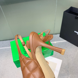 Bottega Veneta Padded Slingback Sandal