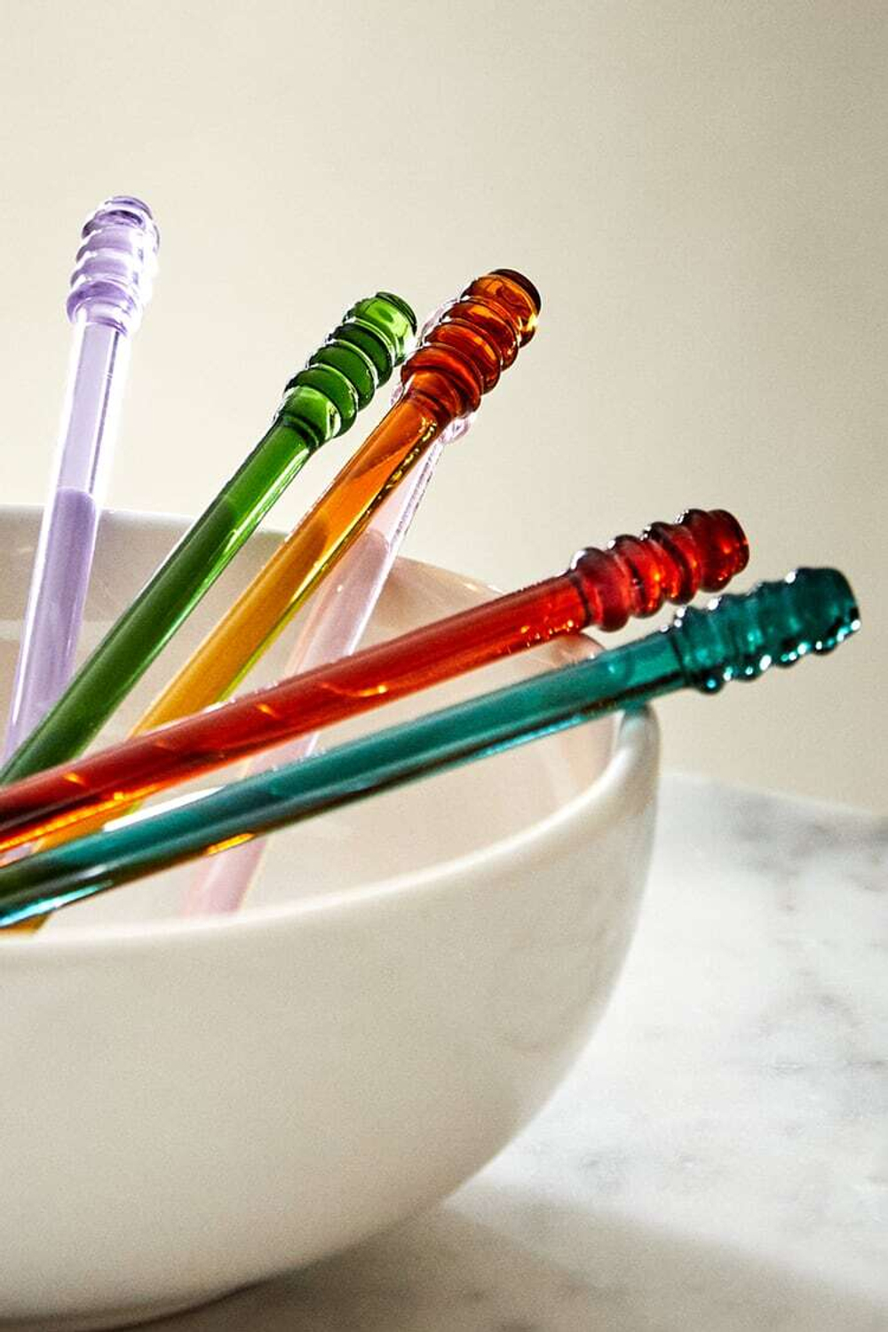 ZARA HOME НАБОР ДЕСЕРТНЫХ ЛОЖЕК ИЗ БОРОСИЛИКАТНОГО СТЕКЛА, РАЗНОЦВЕТНЫЙ