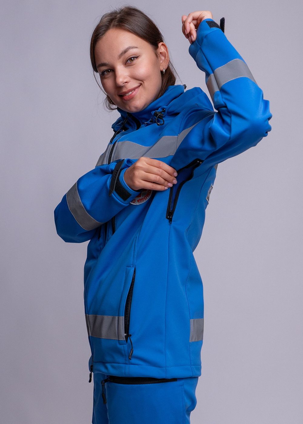 Куртка демисезонная женская Скорая помощь MedicLine SOFTSHELL