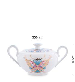 Pavone JK- 99 Чайный сервиз 22 пр. на 6 перс. «Песня Мотылька» (Canzone Falena  )