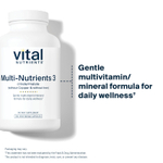 Vital Nutrients, мультипитательный цитрат/малат (без меди и железа), 180 вегетарианских капсул