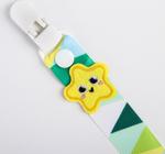 Держатель для пустышки, ниблера «Счастливый ребёнок» на ленте 2792844