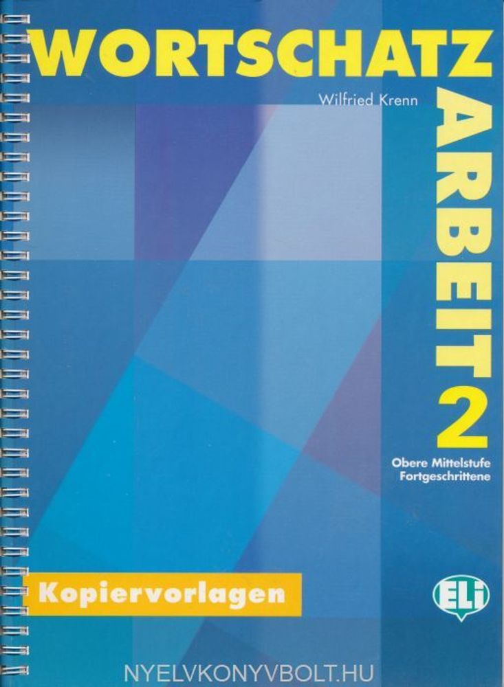 WORTSCHATZARBEIT 2 - Photocopiable