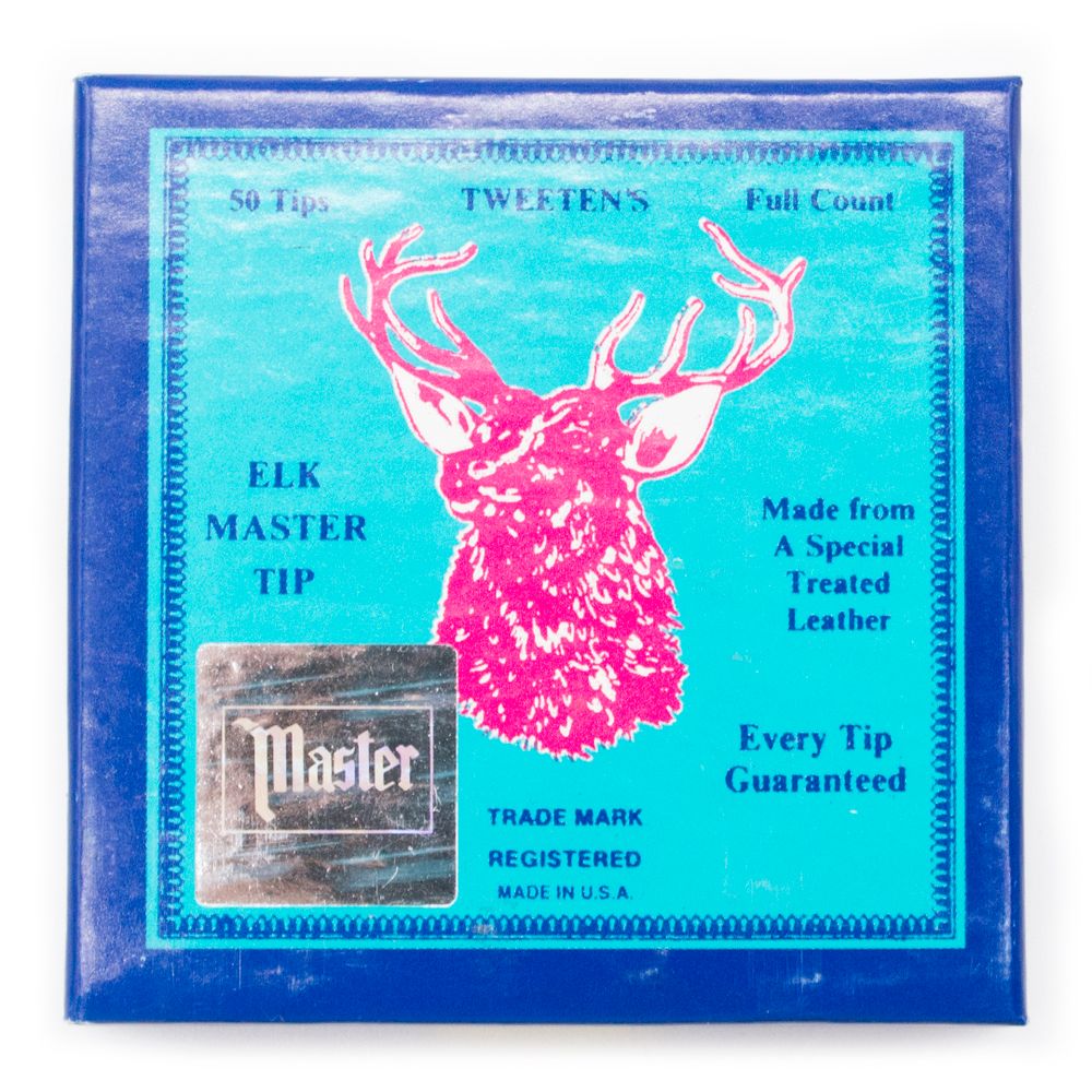 Коробка наклеек для кия "Elk Master"13 мм (50 шт)