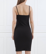 Платье SLUB RIB STRAPPY DRESS CALVIN KLEIN JEANS - черный(J20J221149)