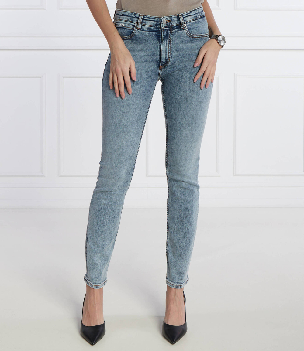 Джинсы C_JACKIE MR 3.0 BOSS ORANGE - голубой(50515834)